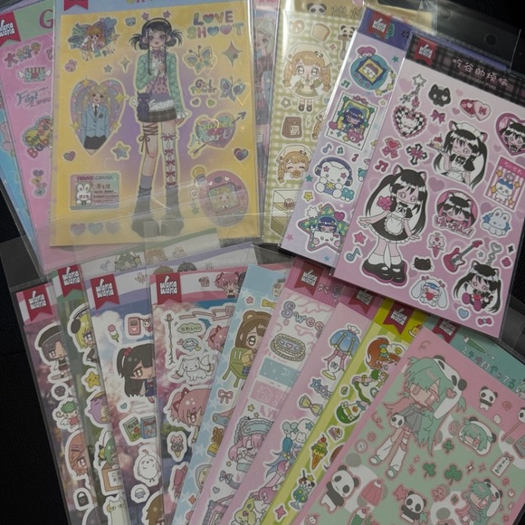 20+ sheets！Colorful Assorted Sticker - Picture 5 of 9